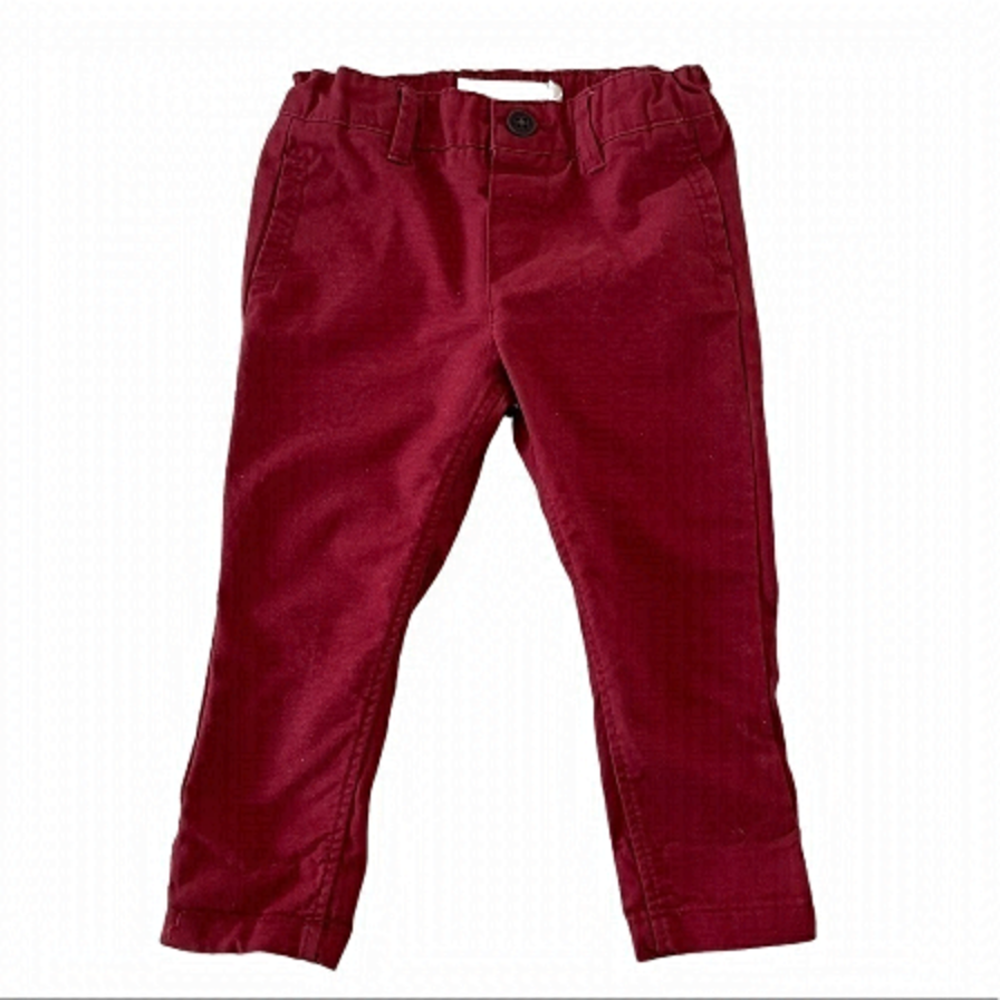 H&M red pants L.O.G.G unisex 12-18 months